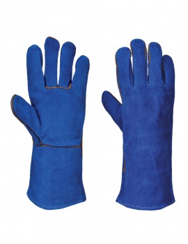 A510 14" Leather Welding Gauntlet Gloves